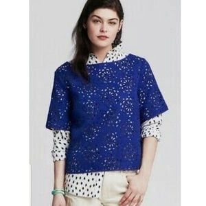 Banana Republic blouse blue and it’s beautiful